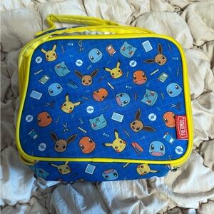Thermos Pokémon Blue Lunch Bag with Yellow Accents